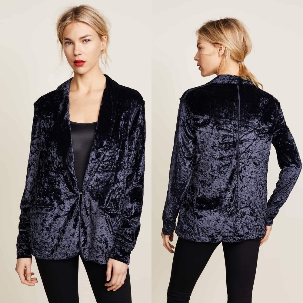 Hudson x Baja East Coco Velvet Jacket